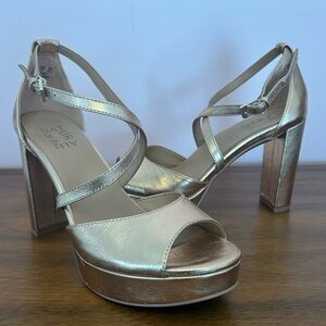 7W Naturalizer Melody Platform Strappy High Heel Sandals